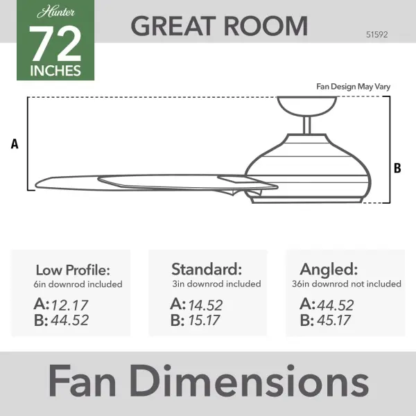 Downtown 72" Ceiling Fan in Bronze - Image 31