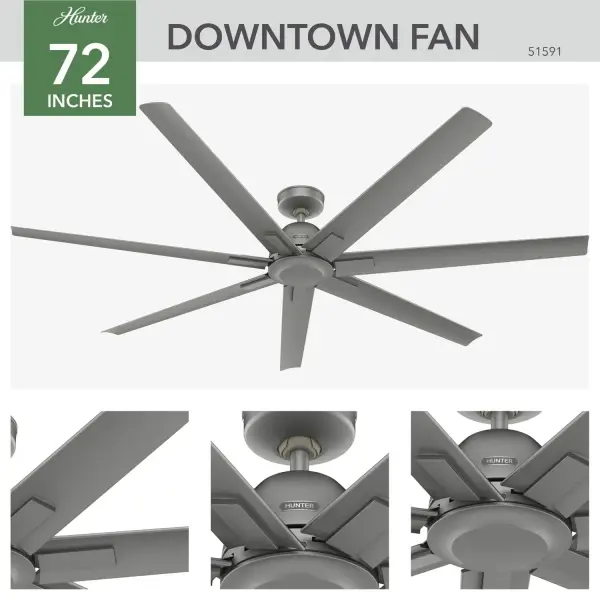 Downtown 72" Ceiling Fan in Bronze - Image 5