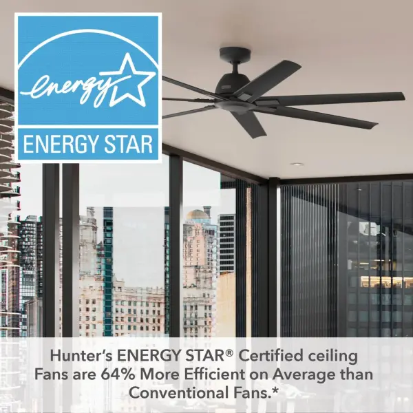 Downtown 72" Ceiling Fan in Bronze - Image 63