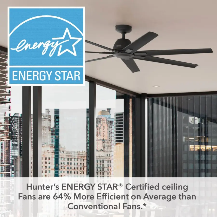 Downtown 72" Ceiling Fan in Bronze - Image 63