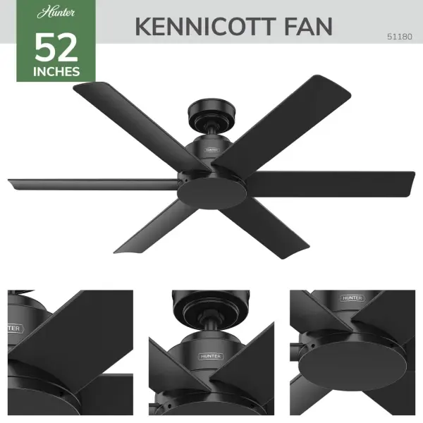 Kennicott 52" Ceiling Fan in Luxe Gold - Image 7