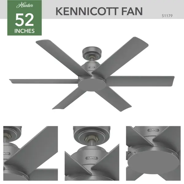 Kennicott 52" Ceiling Fan in Luxe Gold - Image 8