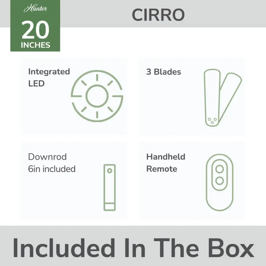 Cirro 20" Fandelier in Matte Black - Image 17