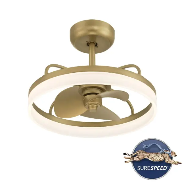 The 20-inch Avel Fandeilier brings together the elegance of a chandelier and the cooling power of a ceiling fan in one sleek, compact fixture. It's a design-forward solution that brightens and refreshes your space with ease. Built with our SureSpeed® Guarantee and powered by a whisper-quiet, 6-speed DC motor, it delivers high-velocity airflow without wobble or noise—perfect for bedrooms, home offices, and laundry rooms. Adjust fan speed, dim the light, or reverse airflow seasonally with the included remote. Avel's modern profile and multitasking performance make it a standout choice for small spaces that need both style and substance. Built with our SureSpeed® Guarantee to deliver faster airflow you can feel. Our 6-speed DC motor delivers efficient and quiet performance. Rated for indoor use only. Includes Fandelier light kit. AIRFLOW YOU FEEL: Built with our SureSpeed® Guarantee, this fan delivers high airflow velocity while maintaining quiet, wobble-free performance. REVERSIBLE MOTOR: Our 6-speed Reversible DC motor provides the ultimate in efficient and quiet operation. INDOOR FANS: Great for bedrooms, offices and great rooms. Make sure you get the right size for the best cooling efficiency. EASY REMOTE FUNCTION: Use the control to adjust the fan speed, dim the light, and reverse the motor seasonally. SMALL ROOM FAN: Ideal size for home offices, laundry rooms, and bedrooms. STANDARD PROFILE MOUNTING: 6 inch downrod included. 140 YEARS OF QUALITY: Cutting-edge technology, American engineered, and ETL/UL tested for the highest safety standards — All backed by a limited lifetime motor warranty for peace of mind. *Based on testing conducted January 2023 comparing the average high-speed airflow velocity of Hunter SureSpeed ceiling fans and the best-selling online models for leading competitors.