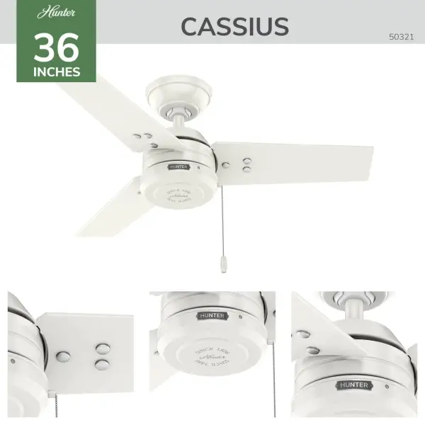 Cassius 36" Ceiling Fan in Noble Bronze - Image 5