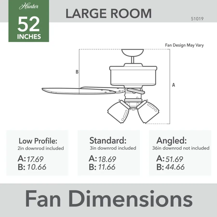 Crestfield with 3 LED Lights 52 inch - Image 28