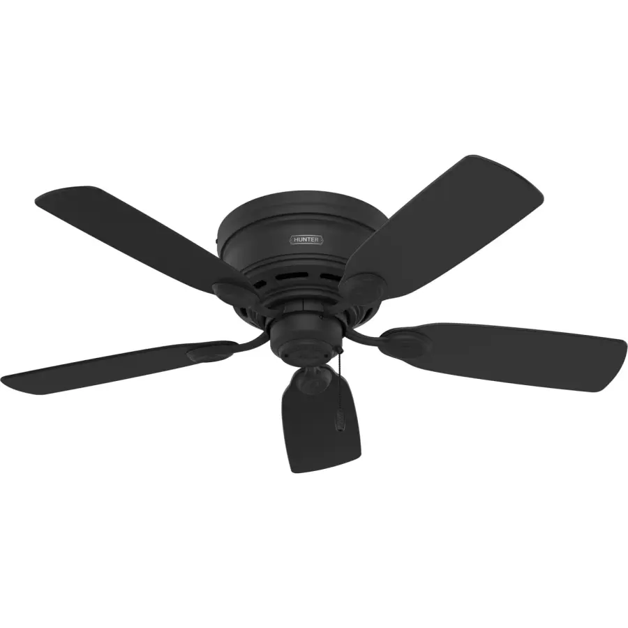 Hunter Low Profile IV 42" Ceiling Fan in White - Image 1
