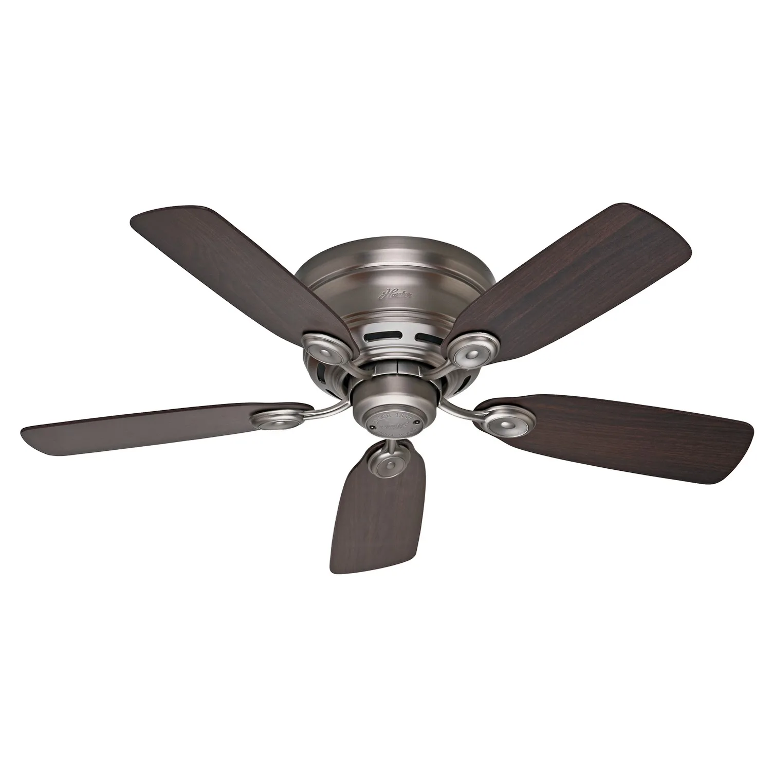 Hunter Low Profile IV 42" Ceiling Fan in Antique Pewter