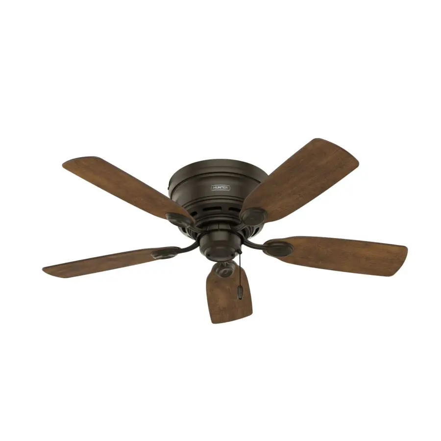Low Profile 42" Ceiling Fan in Matte Black - Image 3