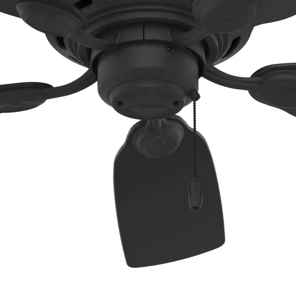 Low Profile 42" Ceiling Fan in Matte Black - Image 30