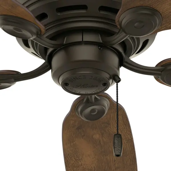 Low Profile 42" Ceiling Fan in Matte Black - Image 31
