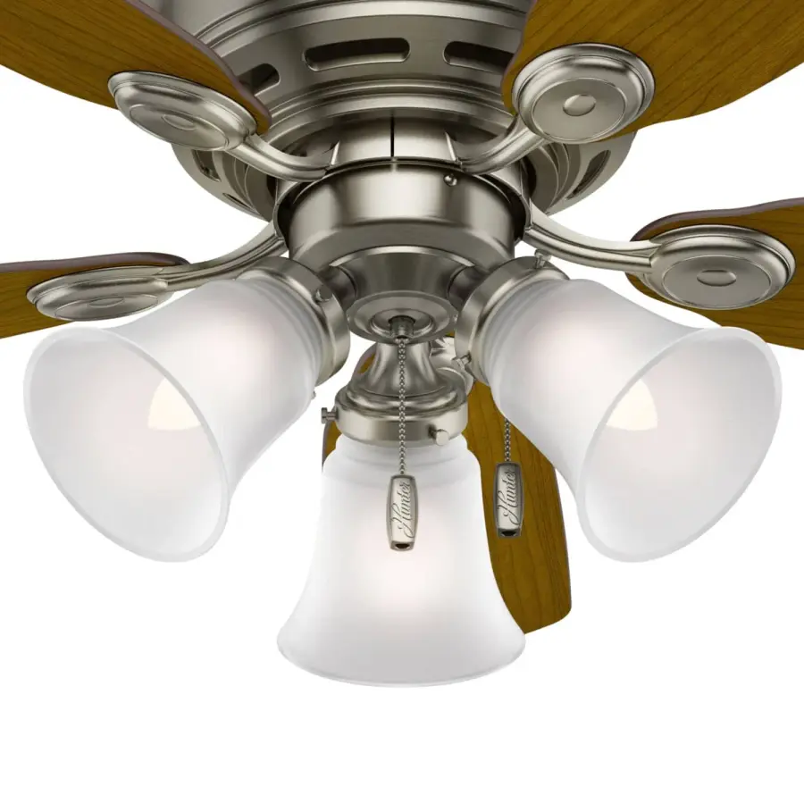 Low Profile 42" Ceiling Fan in Matte Black - Image 32