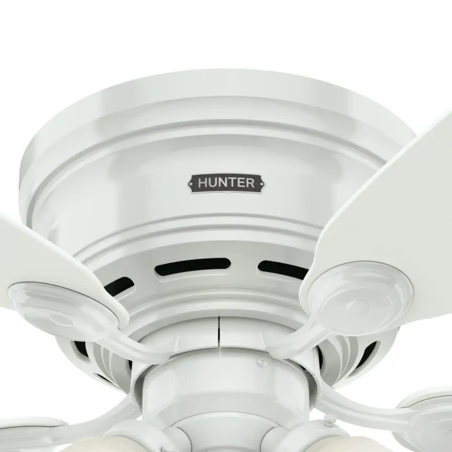 Low Profile 42" Ceiling Fan in Matte Black - Image 37