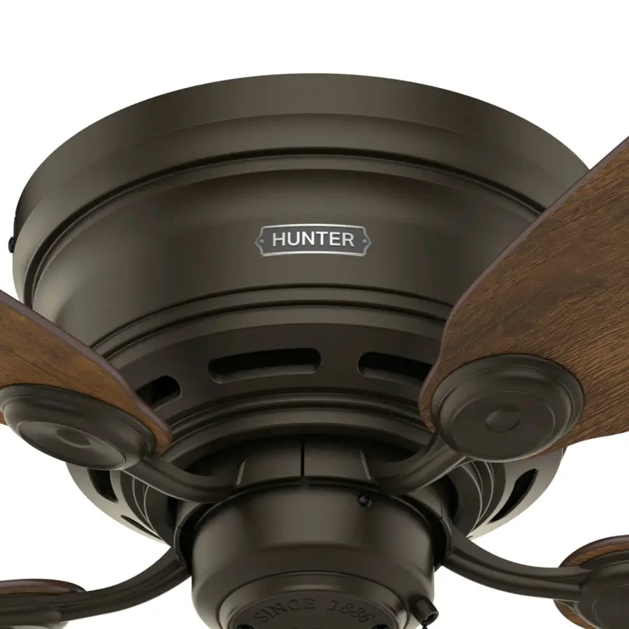 Low Profile 42" Ceiling Fan in Matte Black - Image 39