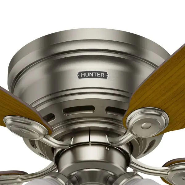 Low Profile 42" Ceiling Fan in Matte Black - Image 40