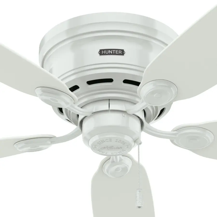 Low Profile 42" Ceiling Fan in Matte Black - Image 41