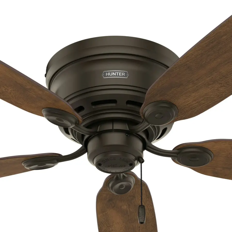 Low Profile 42" Ceiling Fan in Matte Black - Image 43