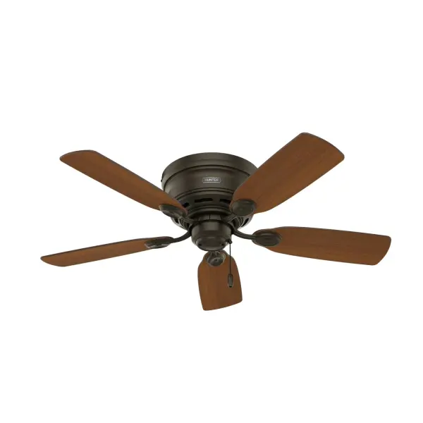 Low Profile 42" Ceiling Fan in Matte Black - Image 46