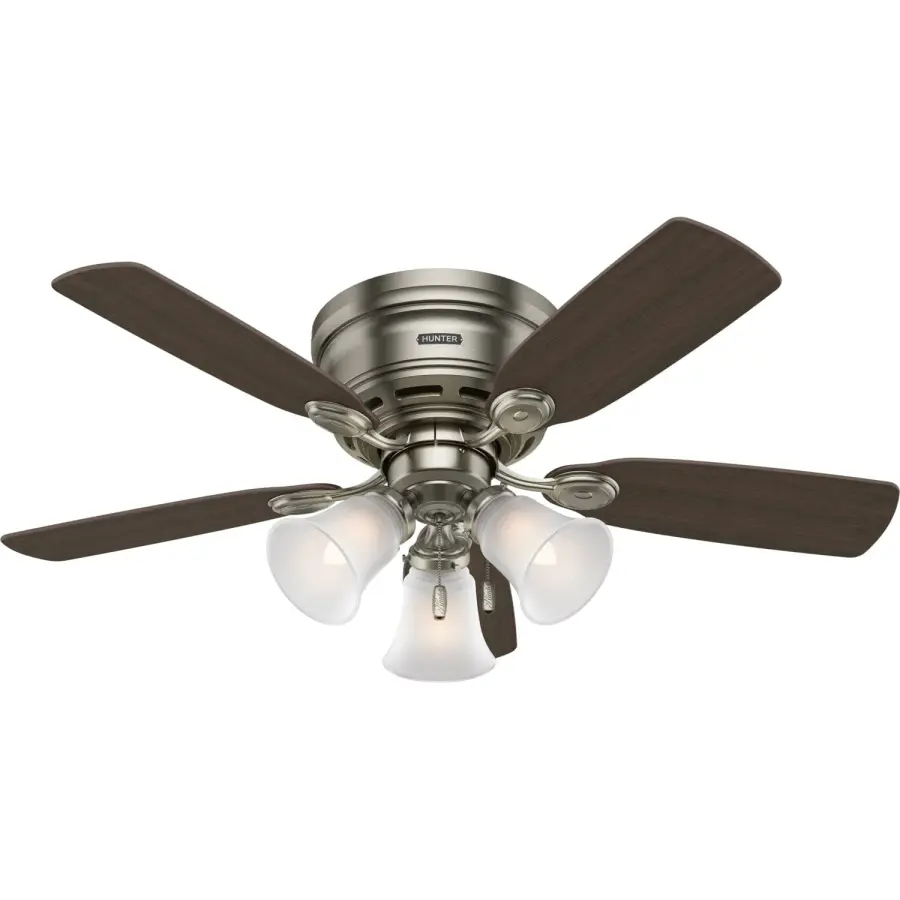 Low Profile 42" Ceiling Fan in Matte Black - Image 47