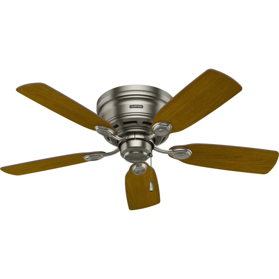 Low Profile 42" Ceiling Fan in Matte Black - Image 6