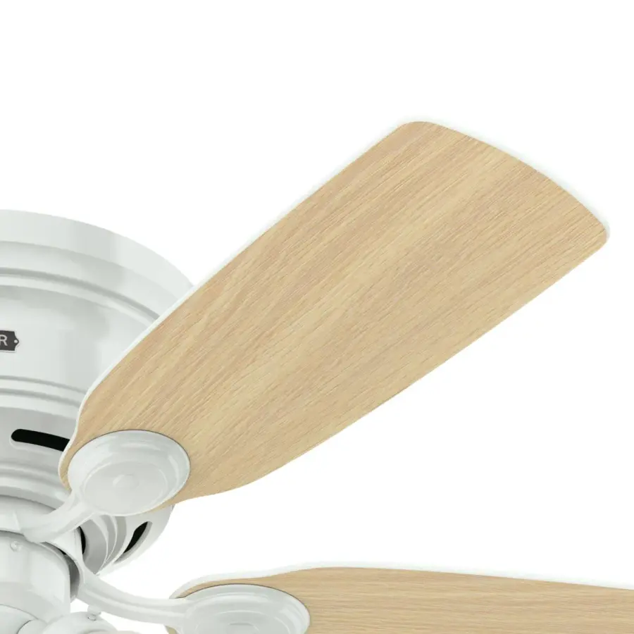 Low Profile 42" Ceiling Fan in Matte Black - Image 54