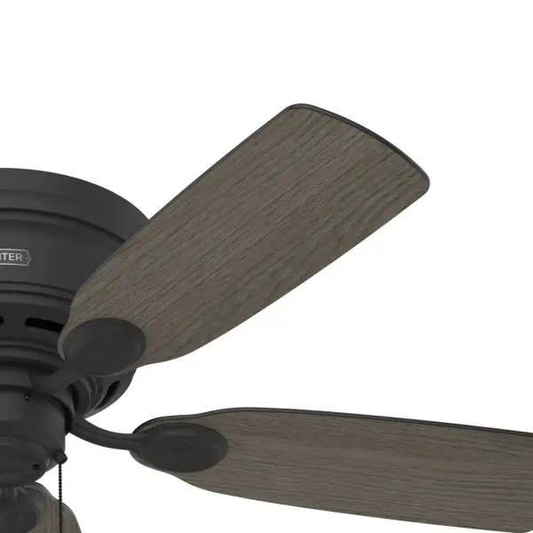 Low Profile 42" Ceiling Fan in Matte Black - Image 55