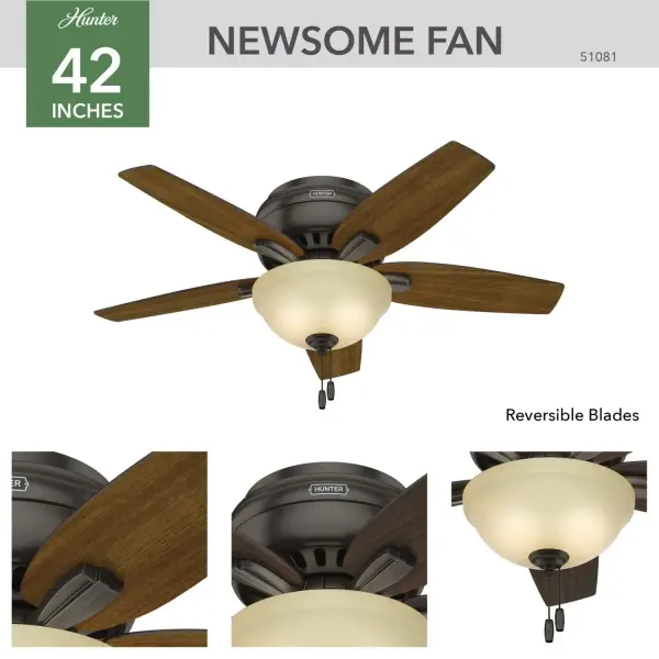 Newsome Low Profile with Light 42 inch - Image 11