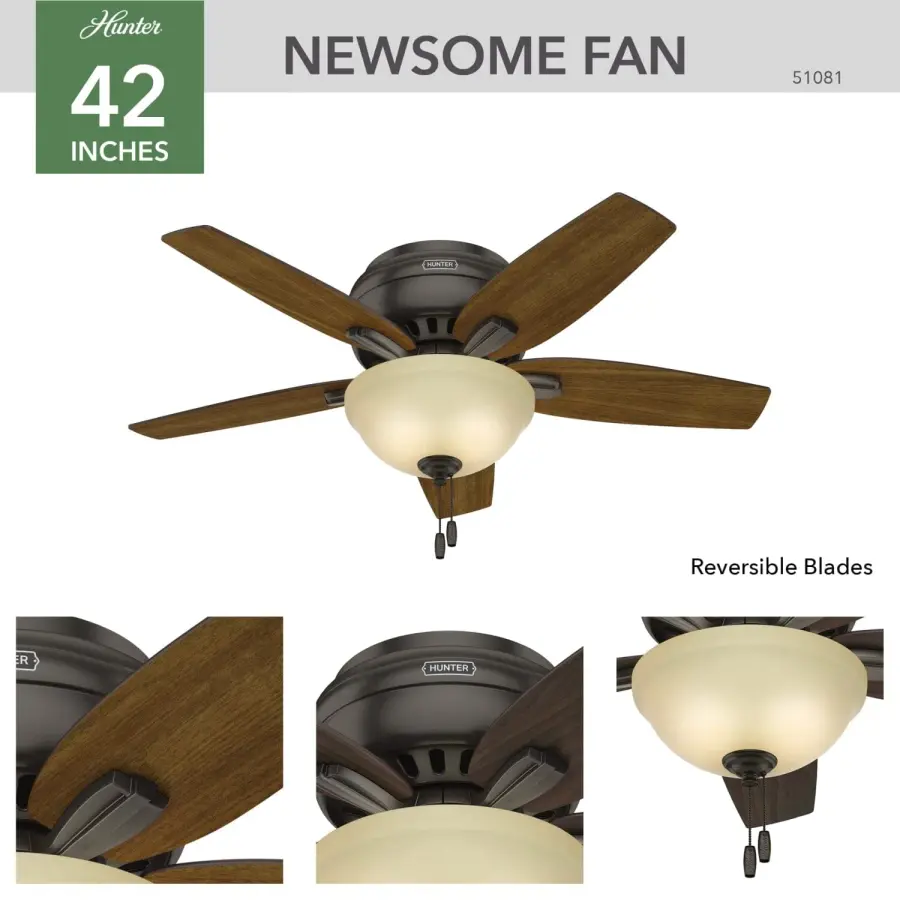 Newsome Low Profile with Light 42 inch - Image 11