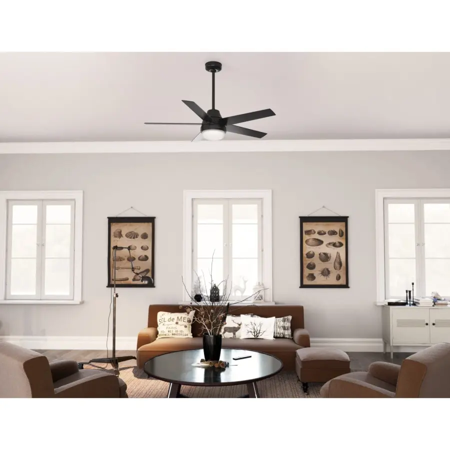 Aerodyne Indoor Smart Fan with LED Light 52 inch with Remote - Image 20