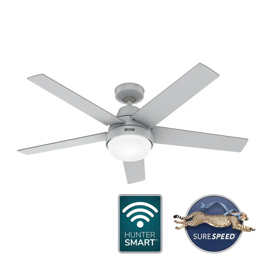 Aerodyne Indoor Smart Fan with LED Light 52 inch with Remote - Image 58