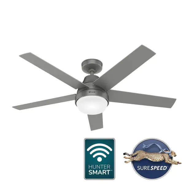 Aerodyne Indoor Smart Fan with LED Light 52 inch with Remote - Image 60