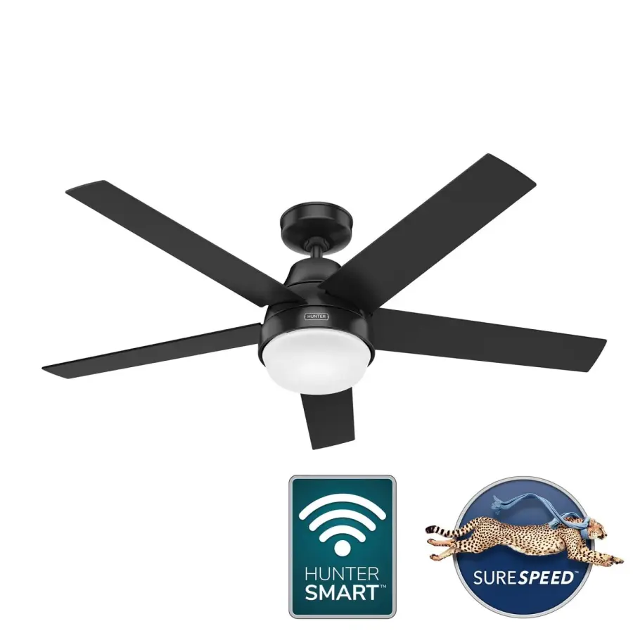 Aerodyne Indoor Smart Fan with LED Light 52 inch with Remote - Image 61