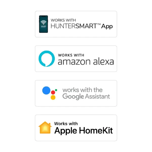 Aerodyne Indoor Smart Fan with LED Light 52 inch with Remote - Image 69