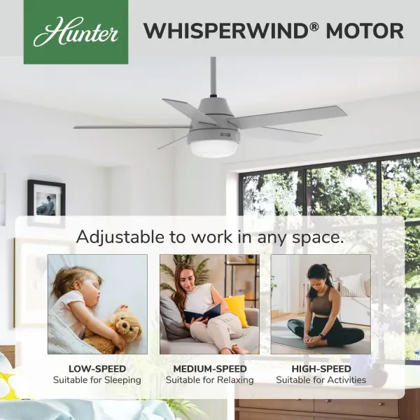 Aerodyne Indoor Smart Fan with LED Light 52 inch with Remote - Image 74