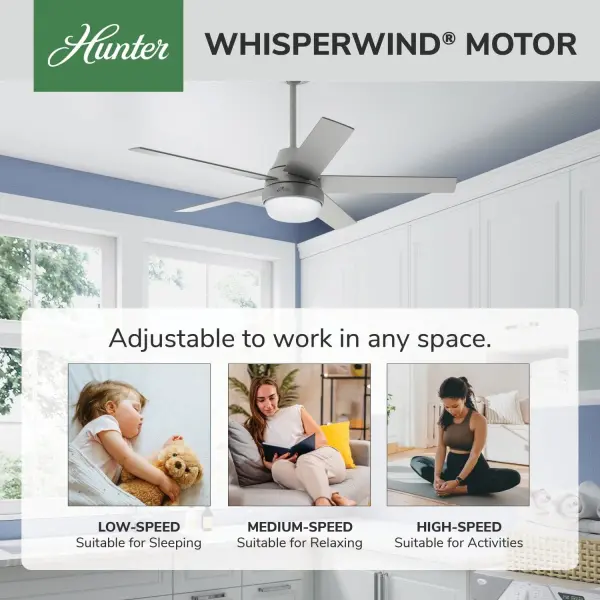 Aerodyne Indoor Smart Fan with LED Light 52 inch with Remote - Image 76