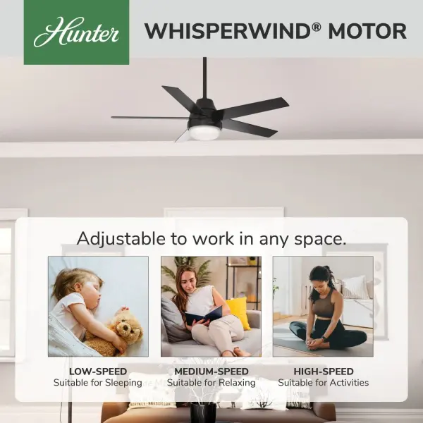 Aerodyne Indoor Smart Fan with LED Light 52 inch with Remote - Image 77