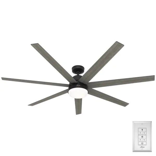 Phenomenon 70" Ceiling Fan in Matte Black - Image 1
