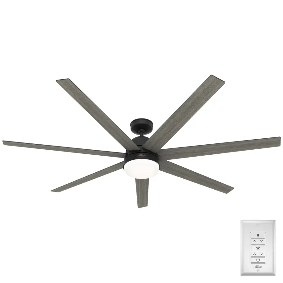 Phenomenon 70" Ceiling Fan in Matte Black - Image 1