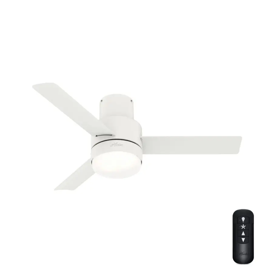 Gilmour 44" Ceiling Fan in Matte Silver - Image 1