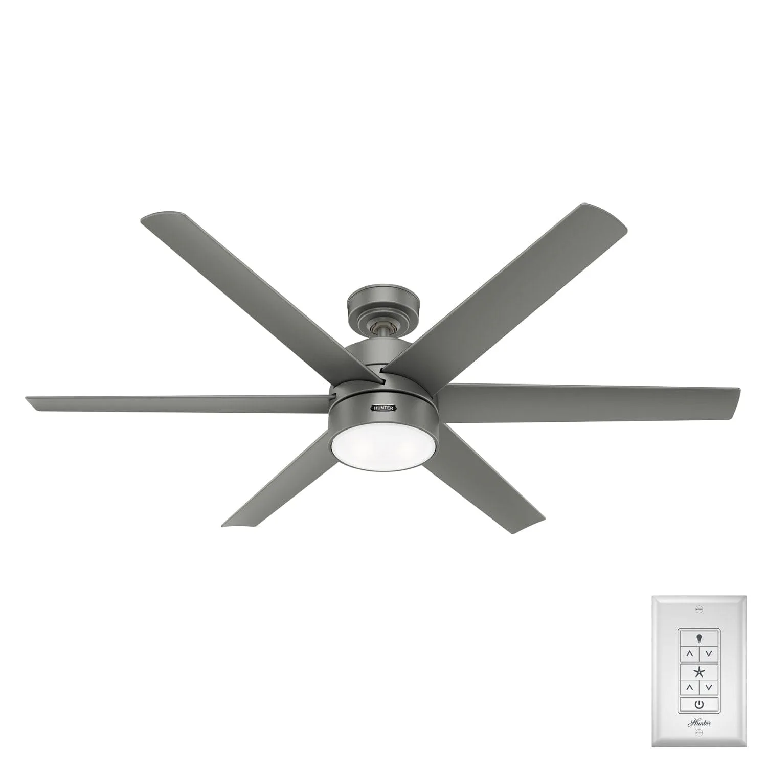 Solaria 60" Outdoor Ceiling Fan in Fresh White