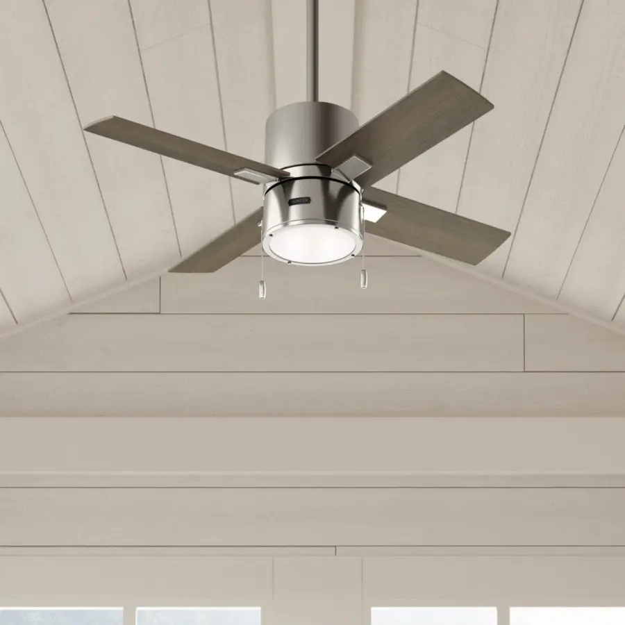 Beck 42" Ceiling Fan with LED Light in Matte Black - Image 15