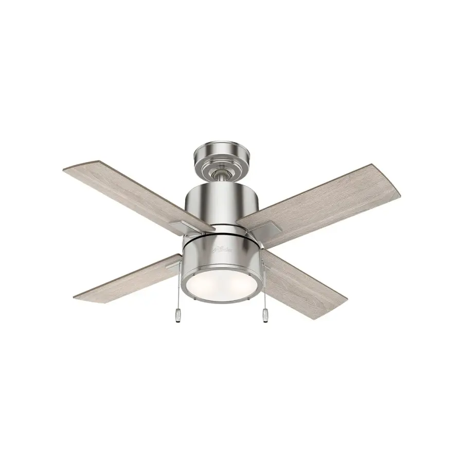 Beck 42" Ceiling Fan with LED Light in Matte Black - Image 3