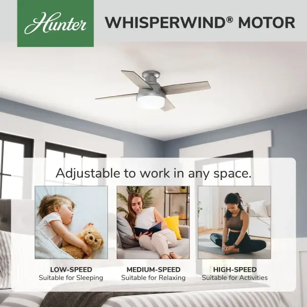 Dempsey Low Profile with Light 44 inch - Image 101