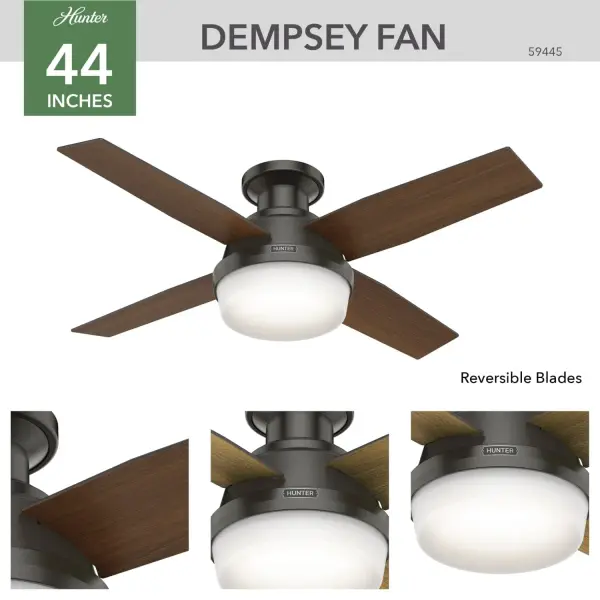 Dempsey Low Profile with Light 44 inch - Image 10