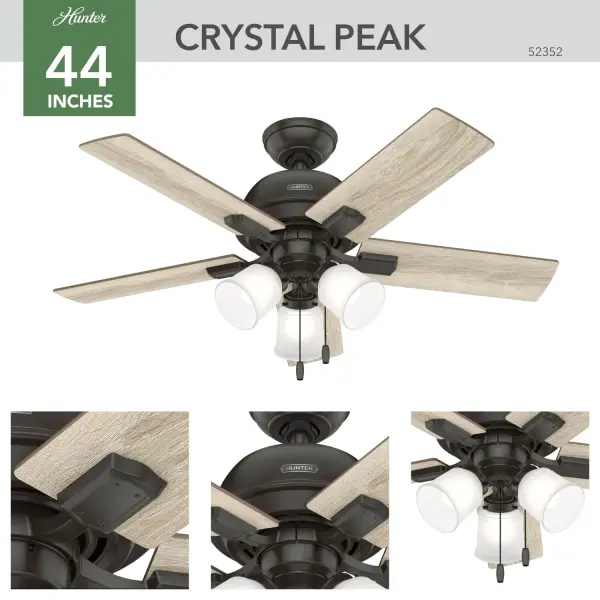 Crystal Peak with 3 Lights 44 inch - Image 6