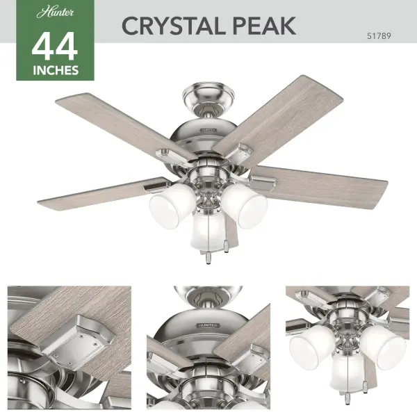 Crystal Peak with 3 Lights 44 inch - Image 8