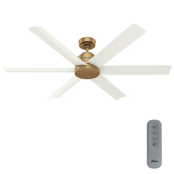 Kennicott 60" Ceiling Fan in Fresh White - Image 2