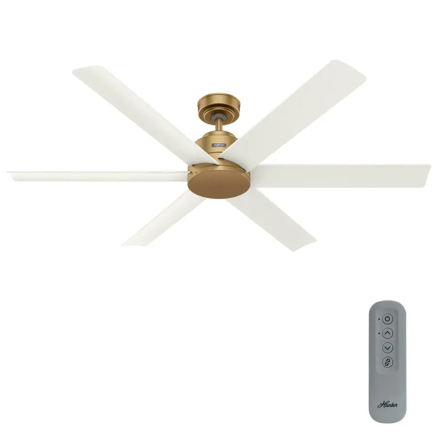 Kennicott 60" Ceiling Fan in Fresh White - Image 2