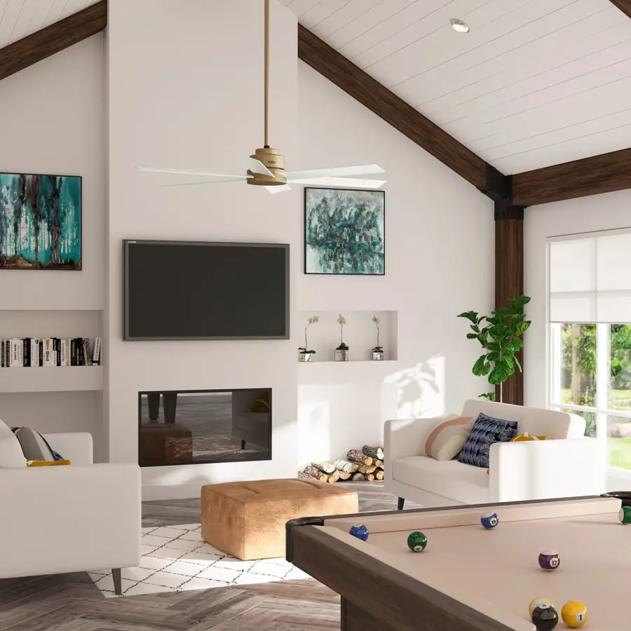 Kennicott 60" Ceiling Fan in Fresh White - Image 18