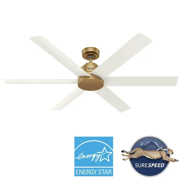 Kennicott 60" Ceiling Fan in Fresh White - Image 59